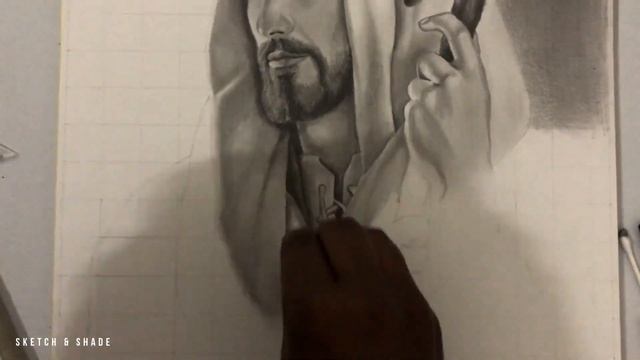 Pencil Drawing "The Good Shepherd" смотреть онлайн