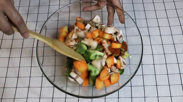 запечённая СЁМГА с ОВОЩАМИ | СОЧНО и ВКУСНО смотреть онлайн