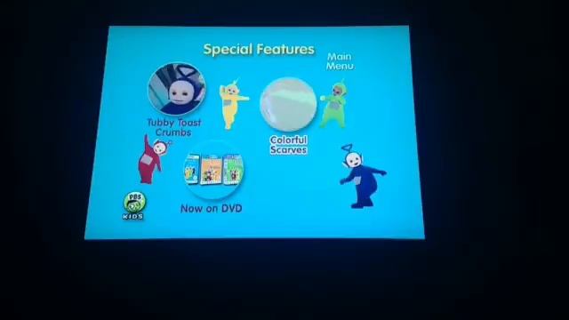 Teletubbies All Fall Down DVD Menu Walkthrough