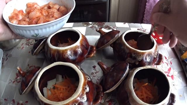 Курица в глиняном ГОРШОЧКЕ | Простой рецепт 12 августа 2019 смотреть онлайн