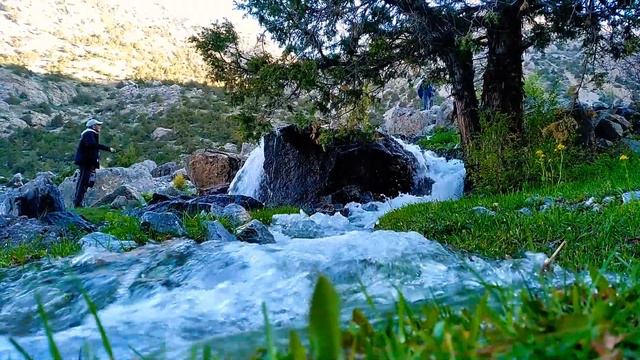 Фанские горы, дорога на Куликалон, Таджикистан смотреть онлайн