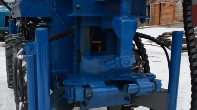 Самоходная буровая установка УДВ 600 (4х4) смотреть онлайн