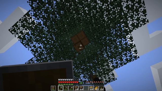 Minecraft Ванильное выживание #38 Первый этаж склада смотреть онлайн