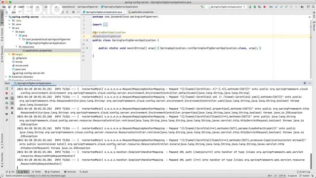 Spring cloud config server | Dynamic Config with Spring boot смотреть онлайн