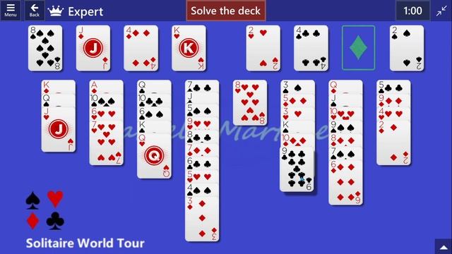Solitaire World Tour Game #28 | June 18, 2022 Event | FreeCell Expert смотреть онлайн