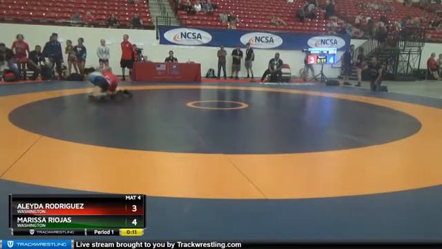 WOMEN (CADET-JR) 106 Aleyda Rodriguez Washington Vs Marissa Riojas Washington смотреть онлайн