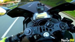 2020 Yamaha YZF-R3 pushing fast [pure sound] [RAW]