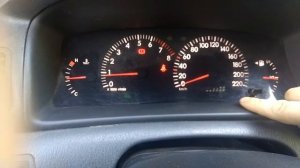 Регулировка яркости панели приборов Toyota corolla E 120