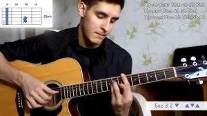 Как играть׃ MBAND   НЕВЫНОСИМАЯ на гитаре Разбор песни, соло, аккорды без баррэ