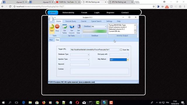 اختراق المواقع المصابة بثغرة sql injection 1 2018 смотреть онлайн