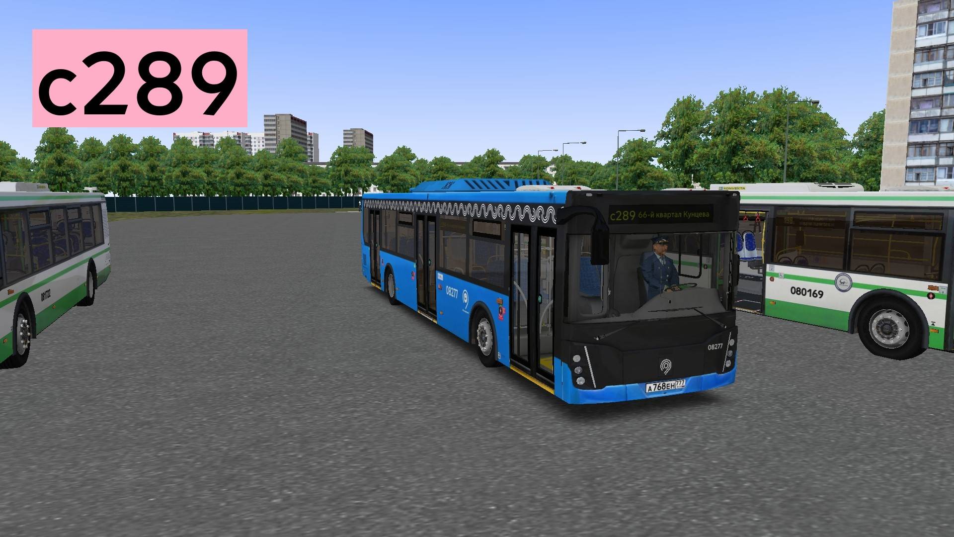 OMSI 2: Автобус №с289: Витебская улица - 66-й квартал Кунцева смотреть онлайн