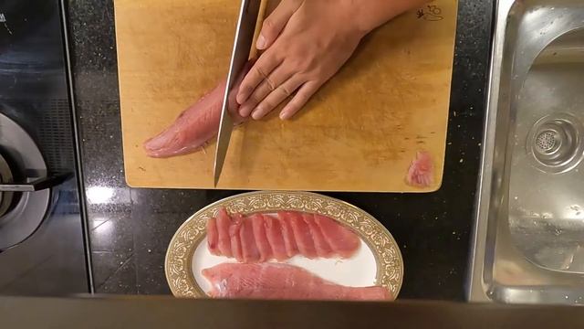 Long Tail Tuna Sushi Как разделать большого тунца