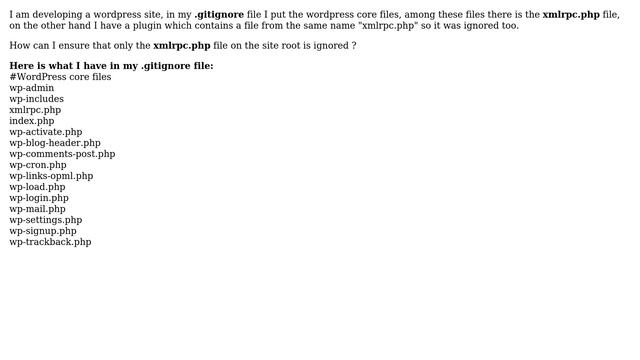 Ignore only files on the root of the project on Git (2 Solutions!!) смотреть онлайн