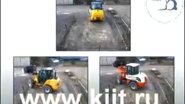 Сравнение фронтальных погрузчиков Kramer и Volvo. Соревнование фронтальных погрузчиков - КИИТ смотреть онлайн