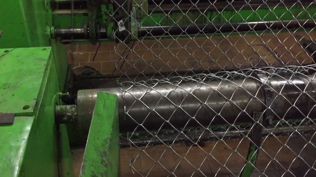 Производство сетки Рабица на двухстрочном станке udafv 60 смотреть онлайн