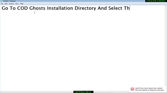 How To Fix Call Of Duty Ghosts '"Directx encountered an unrecoverable error"! смотреть онлайн
