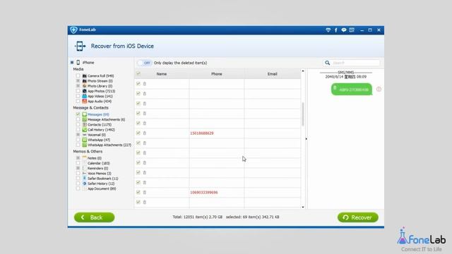 How to Recover Deleted/Lost iPhone SMS смотреть онлайн