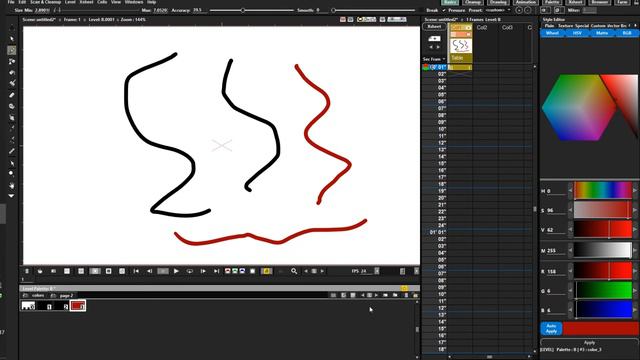 OpenToonz 4 Palette смотреть онлайн