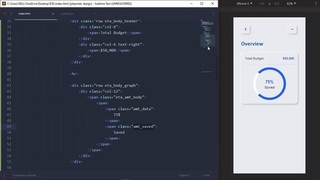 UI Design Tutorial - Expense Tracker App UI with Neomorphism | HTML CSS BOOTSTRAP смотреть онлайн