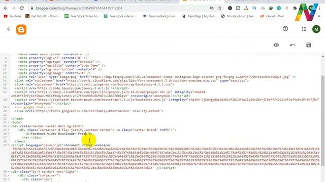 Make Facebook Video Downloader Website In Blogger | Facebook Video Downloader Script | Narail IT смотреть онлайн