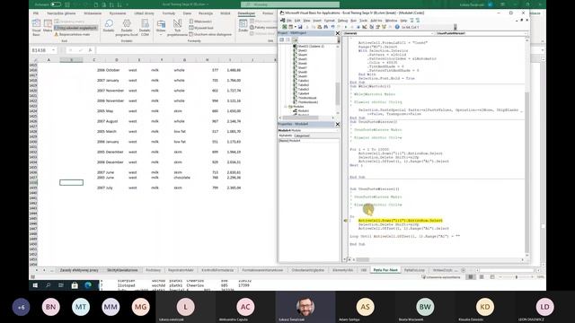Trening Excel B2 Sesja 4 смотреть онлайн