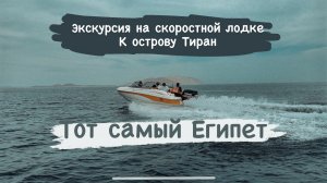Шикарная экскурсия на скоростной лодке к острову Тиран. Экскурсии в Шарм Эль Шейх от Лены. Египет