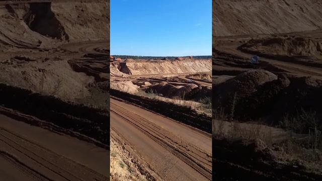 Песок, Карьер. Доставка материалов. смотреть онлайн