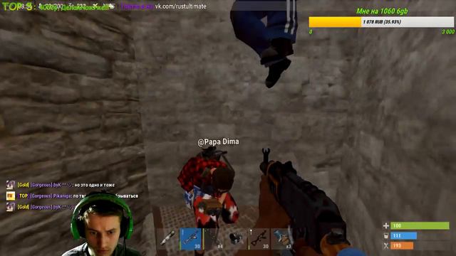 Rust Раст Ultimate Rust 4, врыв кланом