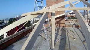 КАК СДЕЛАТЬ ШАТРОВУЮ КРЫШУ.КАРКАС НОВОЙ КРЫШИ СВОИМИ РУКАМИ