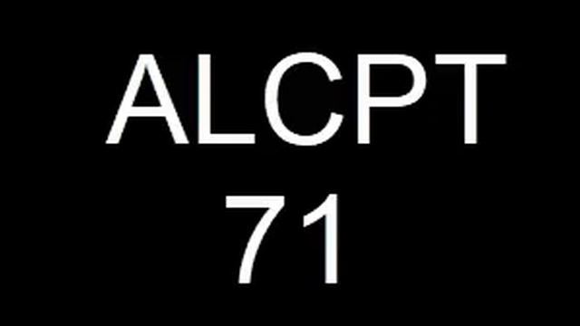 ALCPT form 71 смотреть онлайн