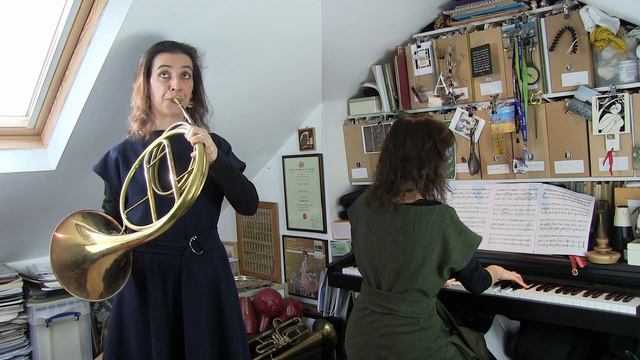 Anneke Scott performs Camille Saint-Saëns Romance in F Op. 36 смотреть онлайн