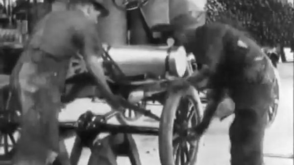 Early Machine Shop Converts Model T Ford into 1 Ton Truck