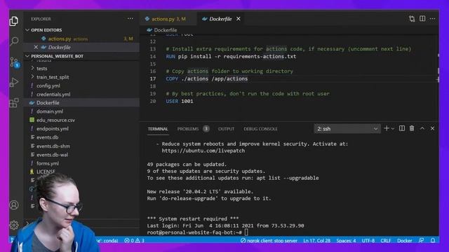 Rasa Livecoding: SQL + Docker Bughunt смотреть онлайн
