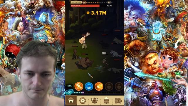 Almost a Hero ОБЗОР idle rpg @ Тангар Игроглаз смотреть онлайн