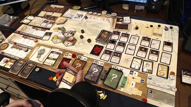 ROBINSON CRUSOE Board Game Setup and Play of Scenario 1 CASTAWAYS..... смотреть онлайн