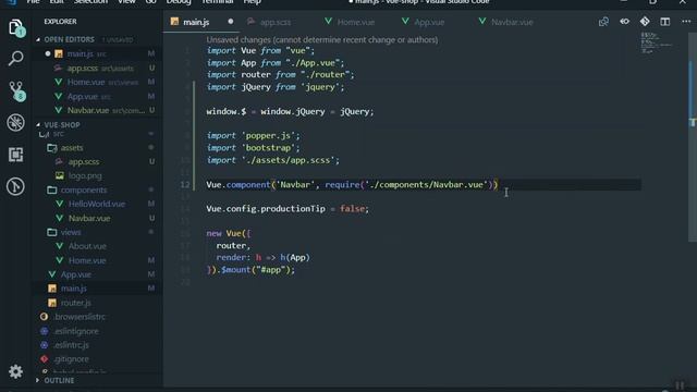 19 - Bootstrap 4 Navigation as Vuejs Component смотреть онлайн