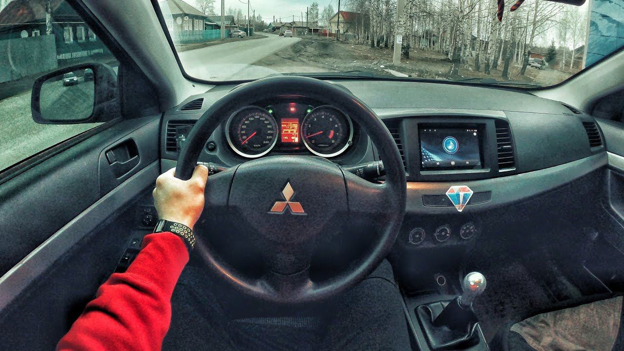 2007 Mitsubishi Lancer X 1.5 MT - POV TEST DRIVE смотреть онлайн