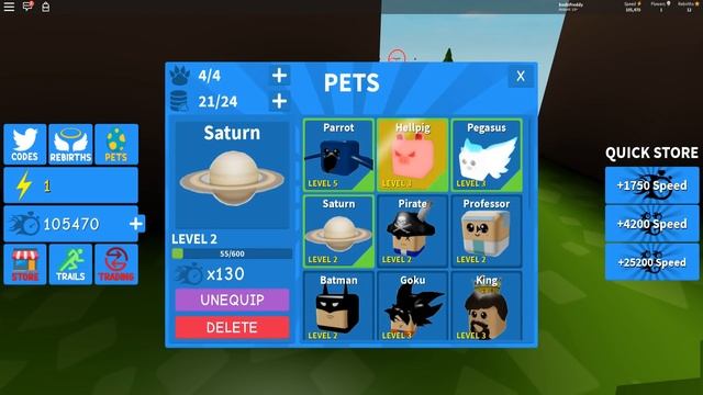 СТАЛ САМЫМ БЫСТРЫМ В МИРЕ! - Симулятор СКОРОСТИ dashing simulator ROBLOX смотреть онлайн