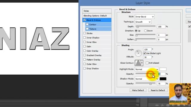 How to Create a Metal Chrome Text Effect in Photoshop Urdu | Metallic Chrome in Adobe Photoshop CC смотреть онлайн