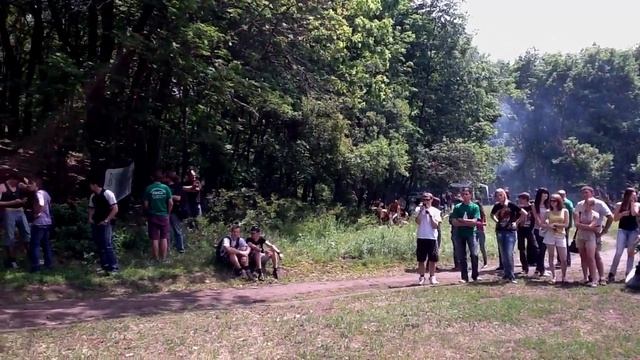 Песня "Радостный день" гр. Беспечное лето.MOV смотреть онлайн