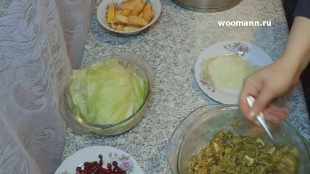 Голубцы с мясом .Kələm dolmasi смотреть онлайн
