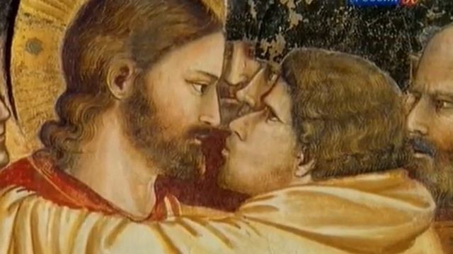 МНБ Джотто ди Бондоне Поцелуй Иуды 1305 г смотреть онлайн