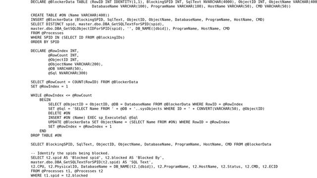DevOps & SysAdmins: SQL Server blocking queries смотреть онлайн