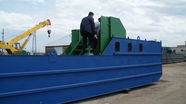 Ахтарец 2000/63-земснаряд дизельный с гидроразмывом. смотреть онлайн