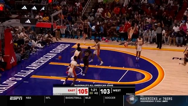 WILD ENDING In Final Minutes of the 2023 McDonals All-American Game! смотреть онлайн