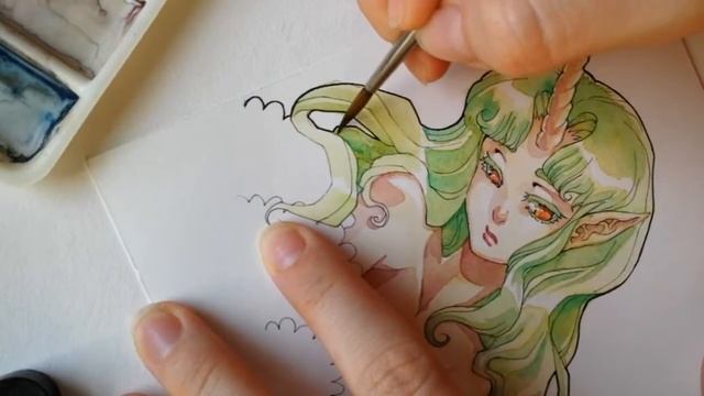 Karniz Arts: Process Video - Unihorn Girl Hair смотреть онлайн