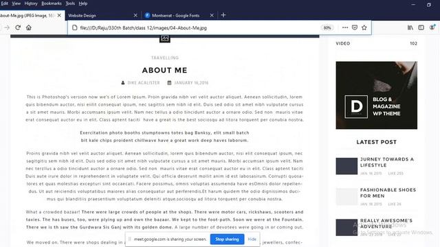 Class 12 - LEDP | Batch-330th Web Design & Development | Adobe Photoshop смотреть онлайн
