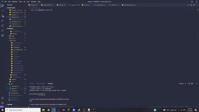 How to make a programming language in Javascript. Part 6 смотреть онлайн