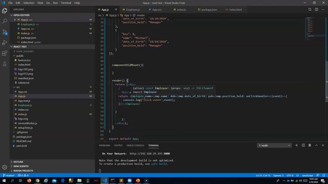 react project смотреть онлайн