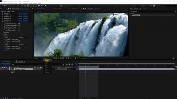 After Effects Plugin Tutorial (loopFlow) 2D image Animate l loopFlow 플러그인 튜토리얼